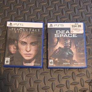 Sony PS5 A Plague Tale: Requiem & Dead Space Game Bundle